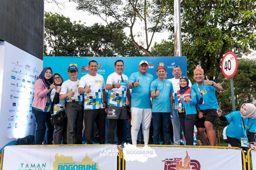 Race photo from Taman Budaya x BOGORUN 2025