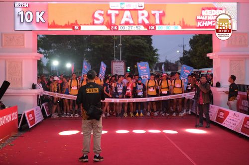 Race photo from Kediri Half Marathon 2025