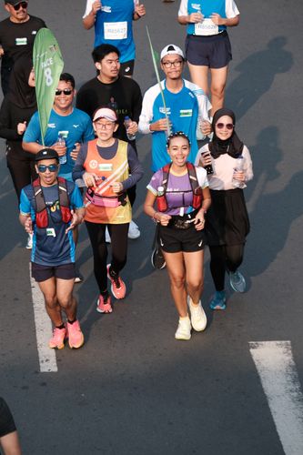 Race photo from Lari Bareng Yuk!