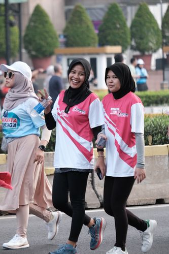 Race photo from Smartfren Run 2024 Vibes