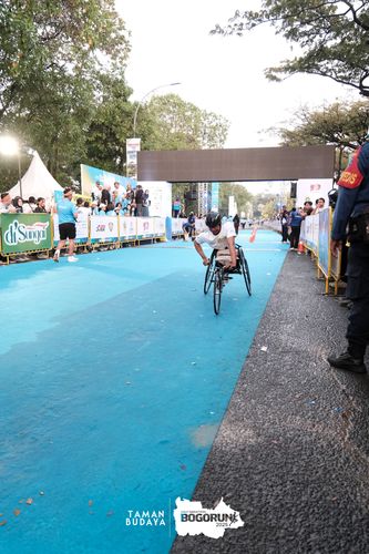 Race photo from Taman Budaya x BOGORUN 2025