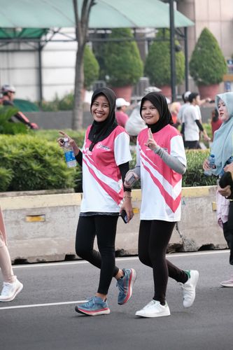 Race photo from Smartfren Run 2024 Vibes