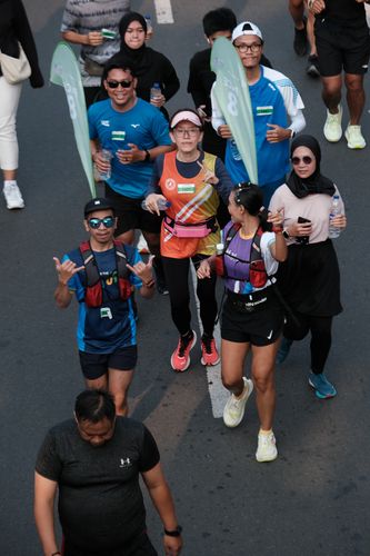 Race photo from Lari Bareng Yuk!