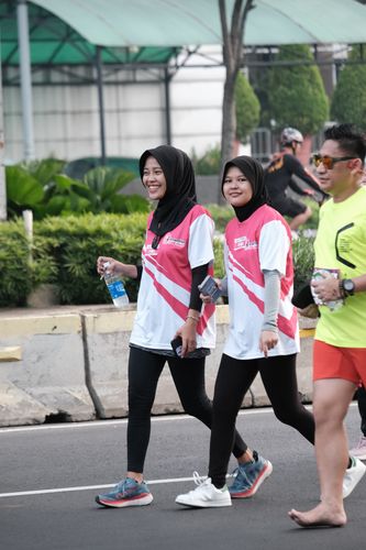 Race photo from Smartfren Run 2024 Vibes