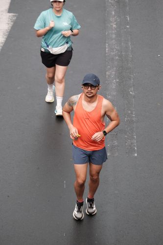 Race photo from Road to BAF Lions Run 2024
