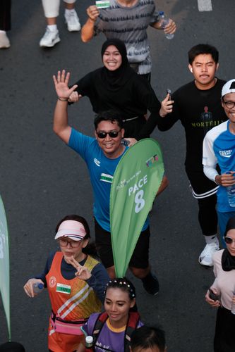 Race photo from Lari Bareng Yuk!