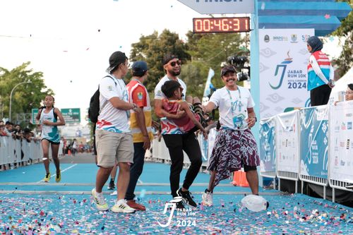 Race photo from Jabar Run 10K 2024