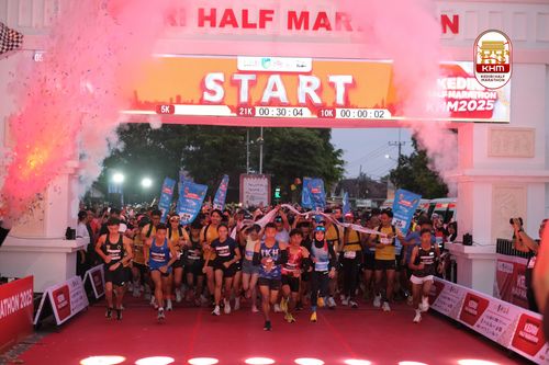 Race photo from Kediri Half Marathon 2025