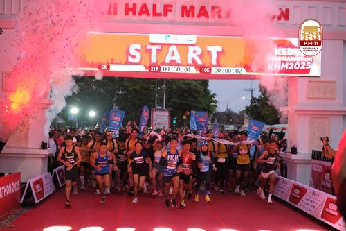 Race photo from Kediri Half Marathon 2025