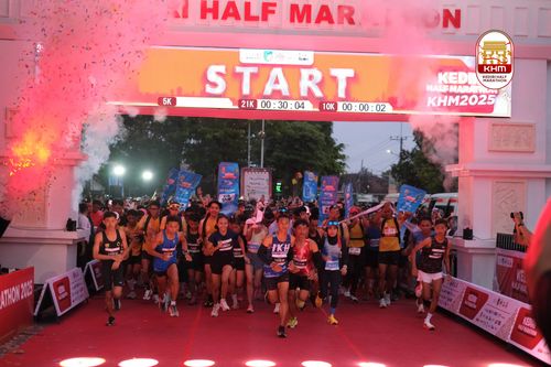 Race photo from Kediri Half Marathon 2025