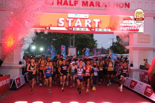 Race photo from Kediri Half Marathon 2025