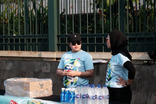 Race photo from Lari Bareng Yuk!