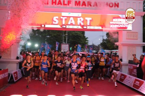 Race photo from Kediri Half Marathon 2025