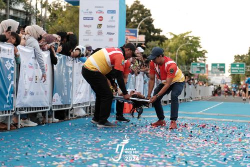 Race photo from Jabar Run 10K 2024