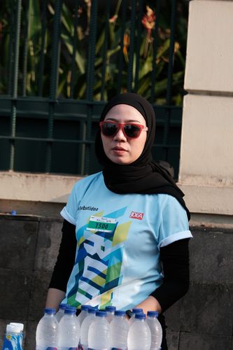 Race photo from Lari Bareng Yuk!