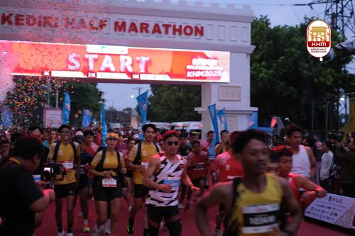 Race photo from Kediri Half Marathon 2025