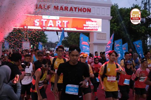 Race photo from Kediri Half Marathon 2025