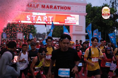 Race photo from Kediri Half Marathon 2025