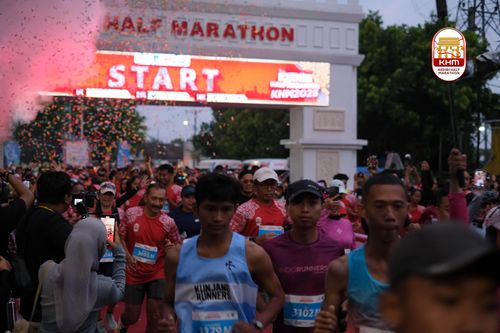 Race photo from Kediri Half Marathon 2025