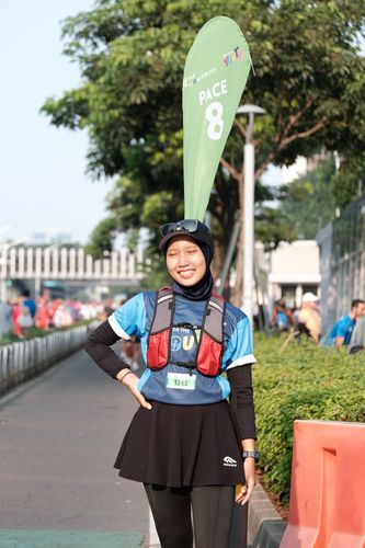 Race photo from Lari Bareng Yuk!