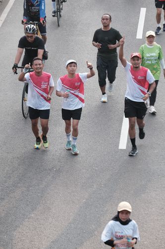 Race photo from Smartfren Run 2024 Vibes