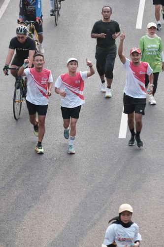 Race photo from Smartfren Run 2024 Vibes