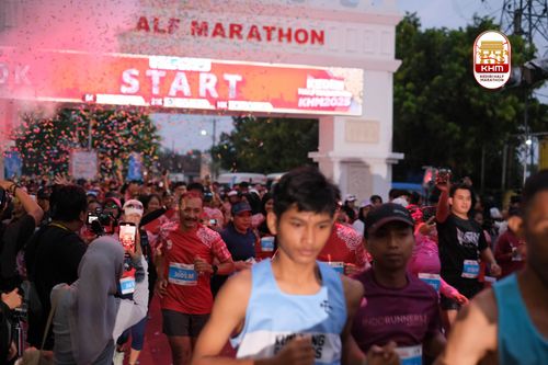 Race photo from Kediri Half Marathon 2025