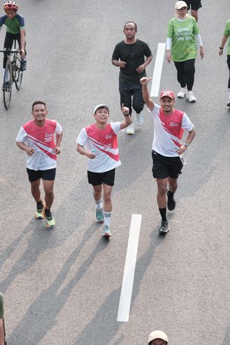 Race photo from Smartfren Run 2024 Vibes