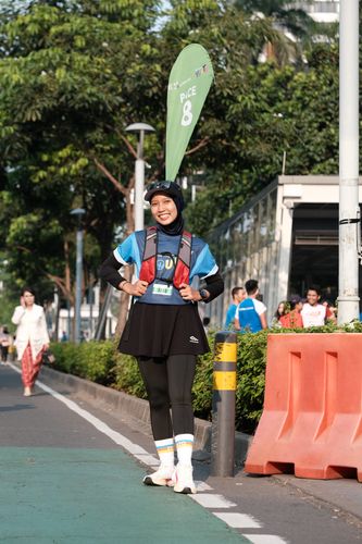 Race photo from Lari Bareng Yuk!