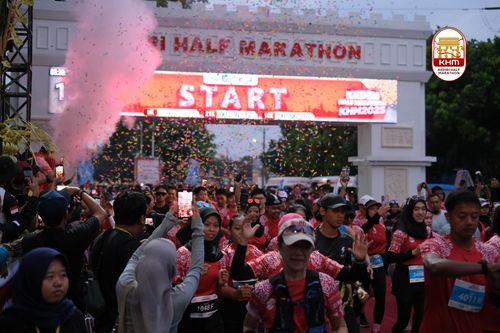 Race photo from Kediri Half Marathon 2025