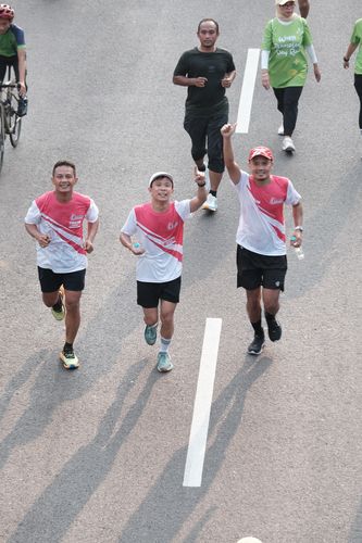 Race photo from Smartfren Run 2024 Vibes