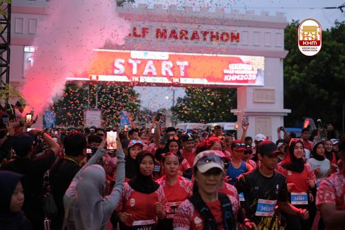 Race photo from Kediri Half Marathon 2025