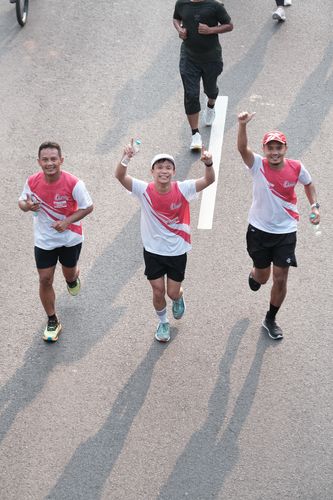 Race photo from Smartfren Run 2024 Vibes
