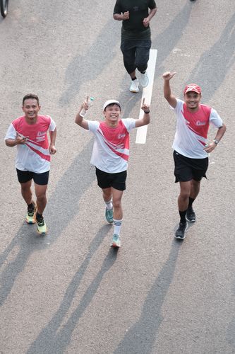 Race photo from Smartfren Run 2024 Vibes