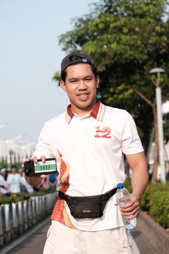 Race photo from Lari Bareng Yuk!