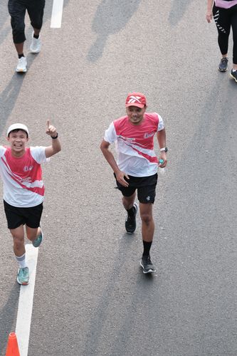 Race photo from Smartfren Run 2024 Vibes