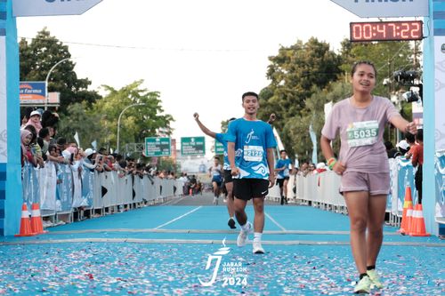 Race photo from Jabar Run 10K 2024