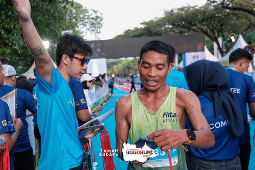 Race photo from Taman Budaya x BOGORUN 2025