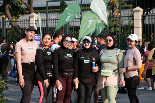 Race photo from Lari Bareng Yuk!