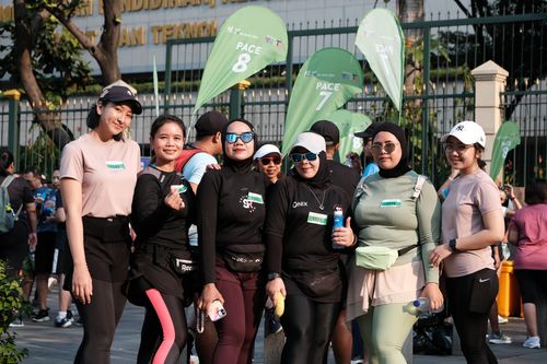 Race photo from Lari Bareng Yuk!