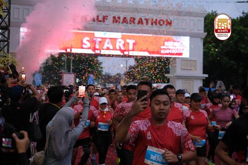 Race photo from Kediri Half Marathon 2025