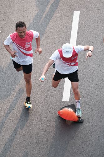 Race photo from Smartfren Run 2024 Vibes