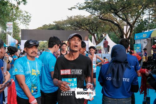 Race photo from Taman Budaya x BOGORUN 2025