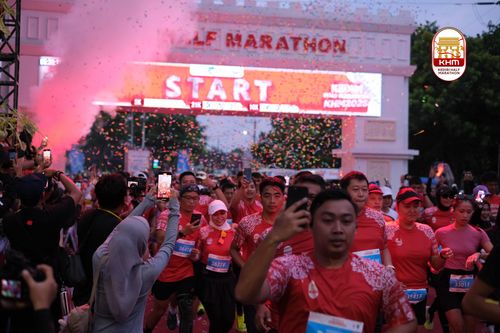 Race photo from Kediri Half Marathon 2025