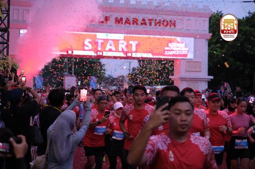 Race photo from Kediri Half Marathon 2025