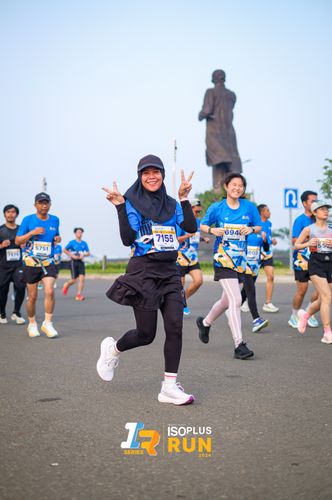 Race photo from ISOPlus Run 2024 Jakarta
