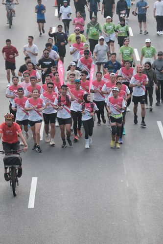 Race photo from Smartfren Run 2024 Vibes