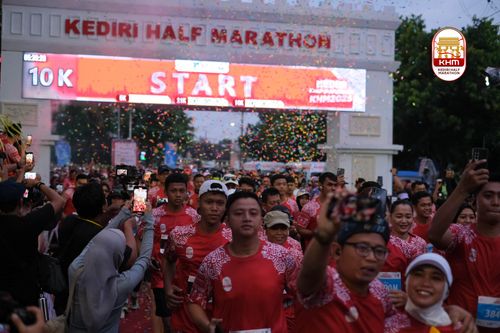 Race photo from Kediri Half Marathon 2025