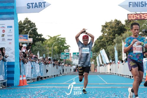 Race photo from Jabar Run 10K 2024