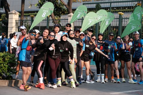 Race photo from Lari Bareng Yuk!